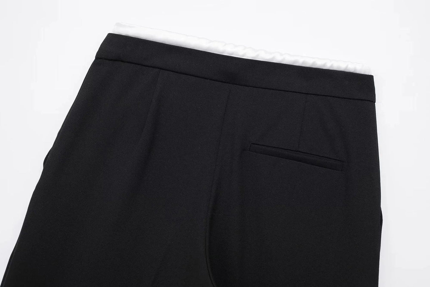 Fady High Waisted Pants In Black