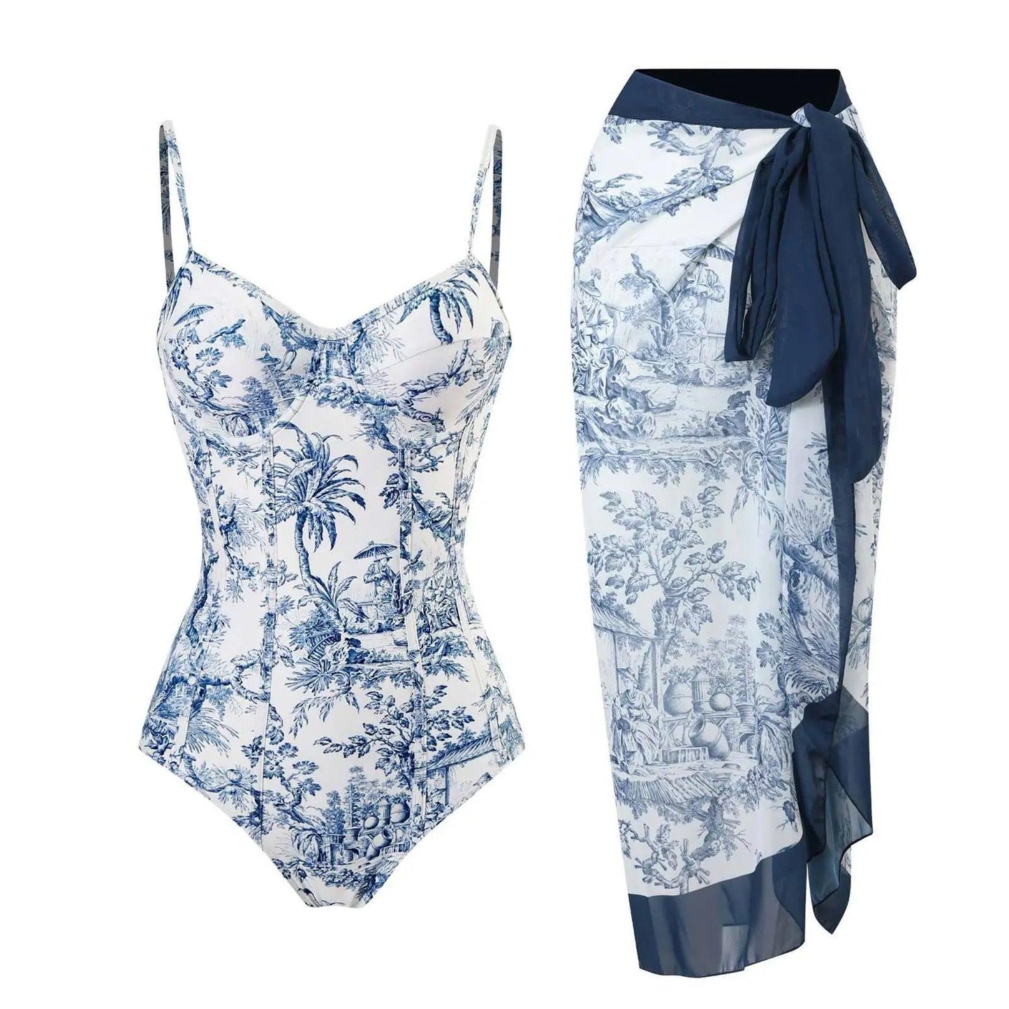 Gina Swimsuit with Sarong