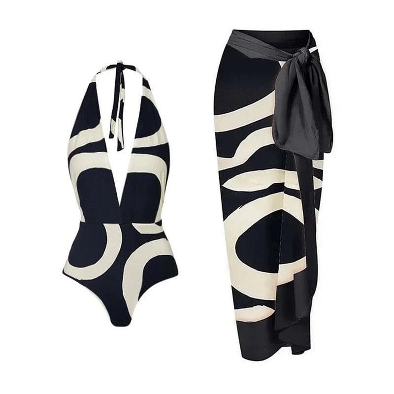 Jerry Swimsuit with Sarong