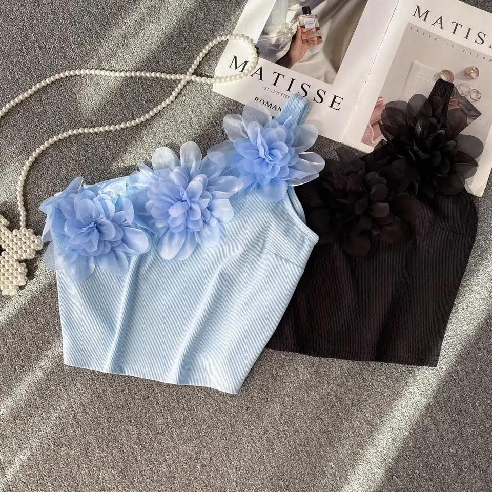 Ruby Statement Summer Tank Top In Blue