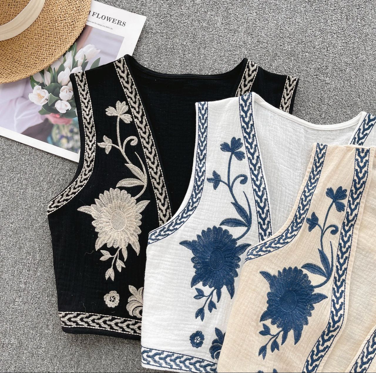 Sarai Statement Vest Top