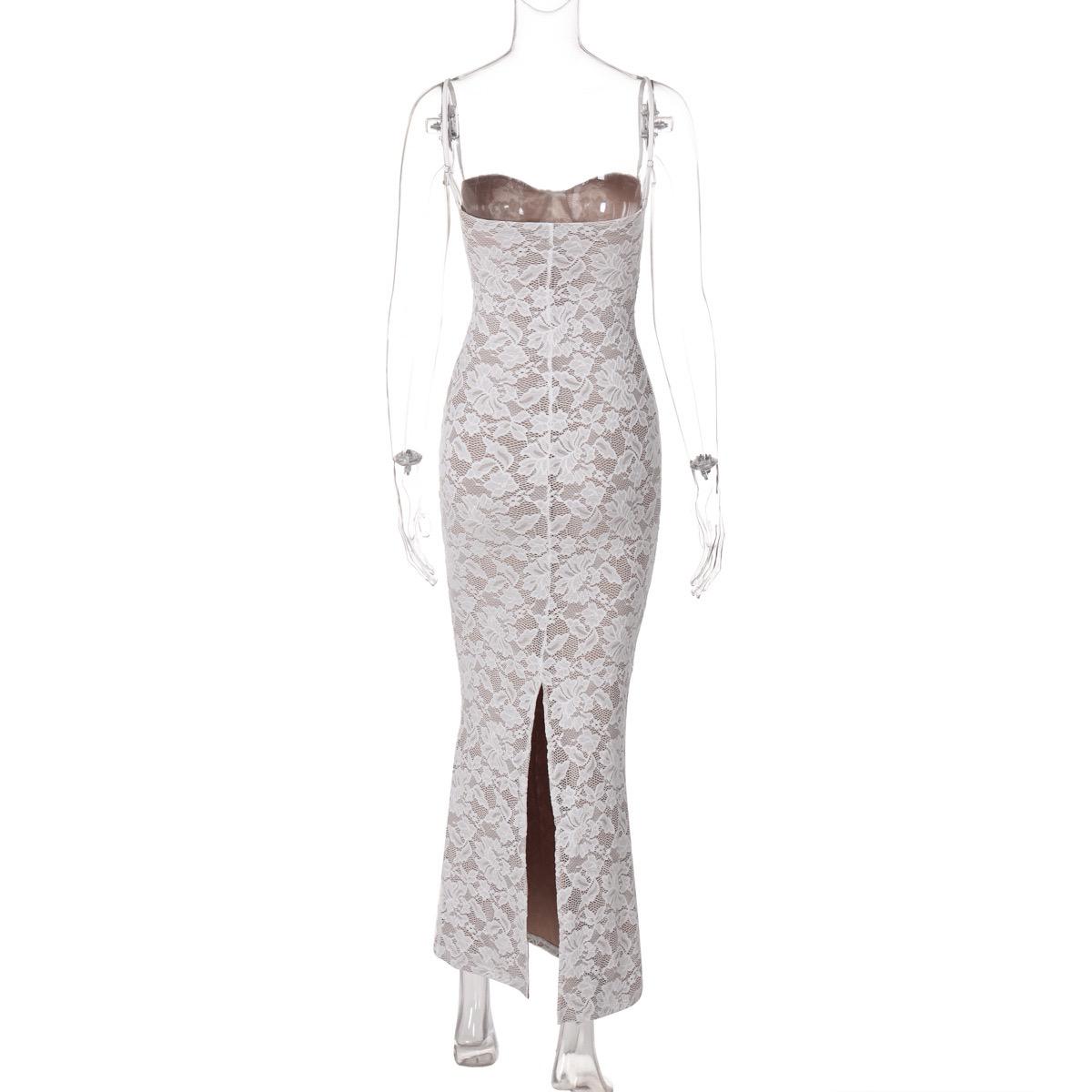 Diva Lace Bodycon Maxi Dress