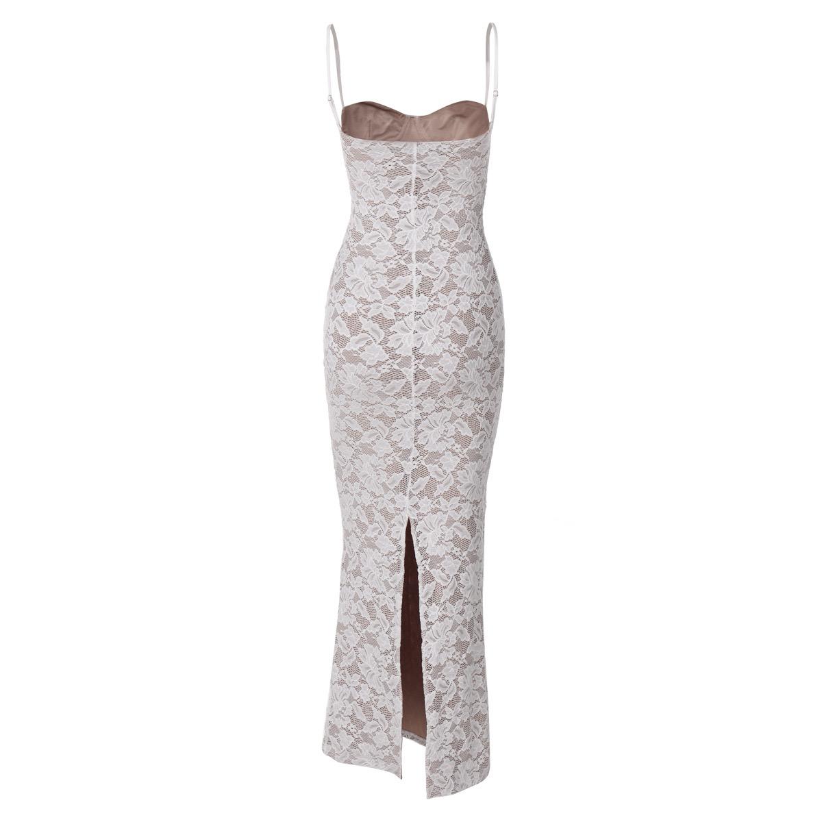 Diva Lace Bodycon Maxi Dress