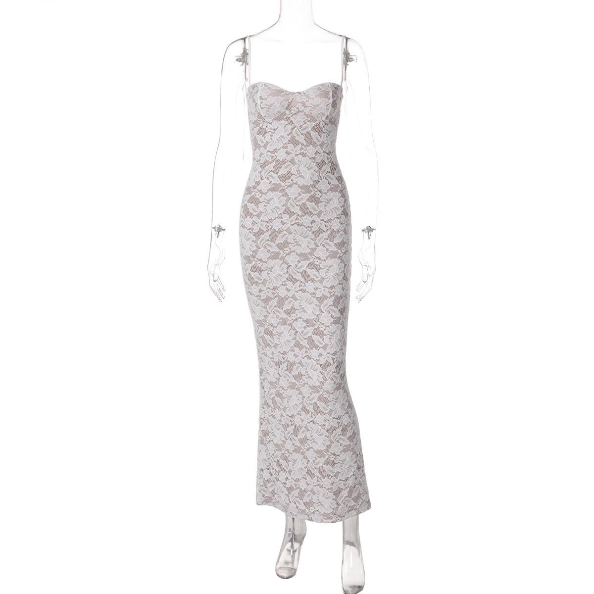 Diva Lace Bodycon Maxi Dress