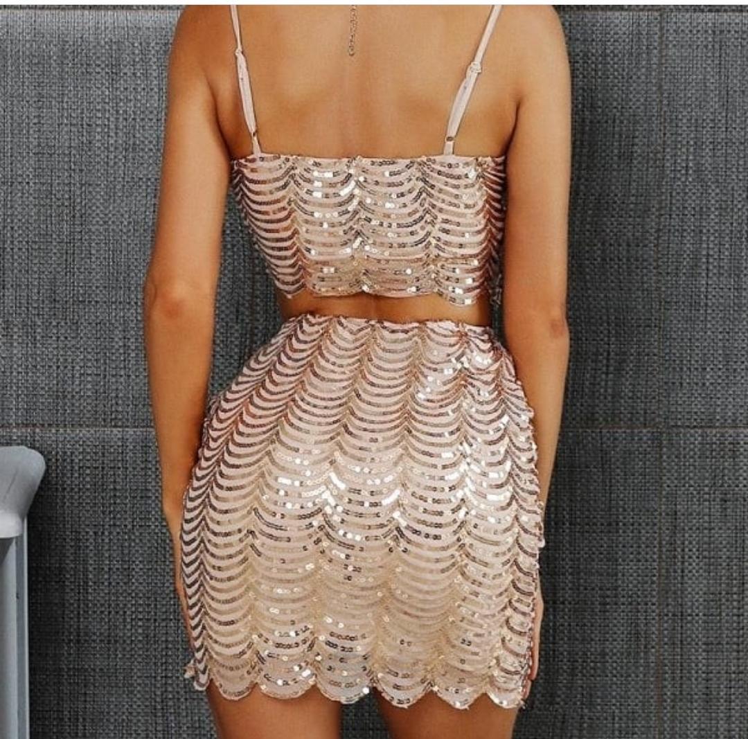 Sequined Marque Coord Sets