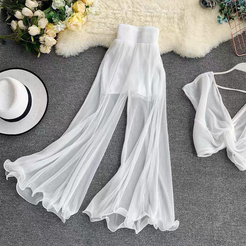 Lizzy Statement Pants In White