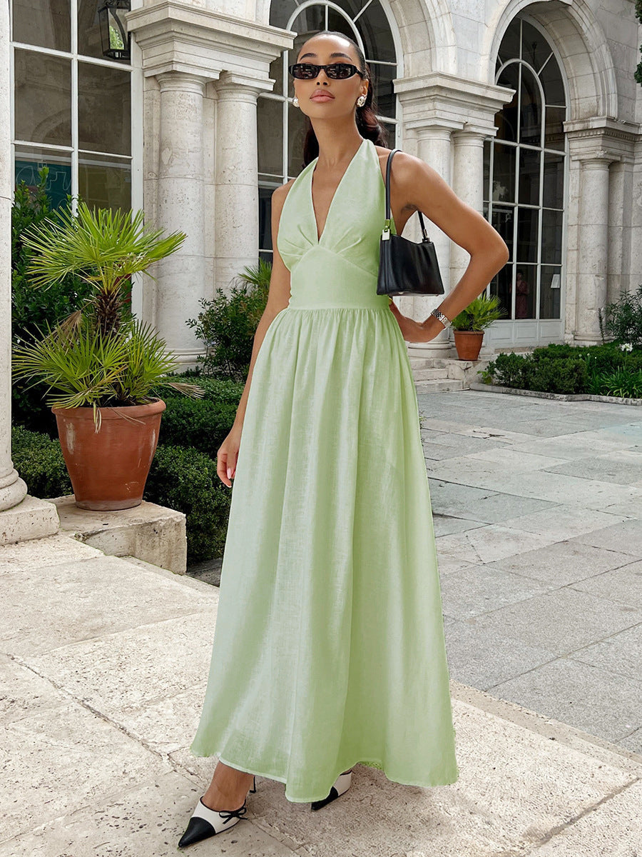 Arina Halterneck Summer Holiday Dress
