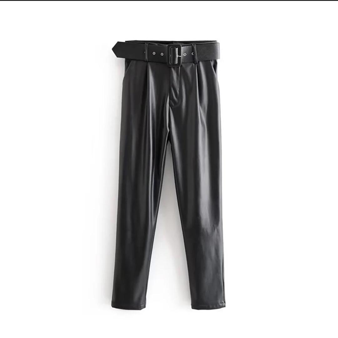 Raey Leather Pants  In Brown