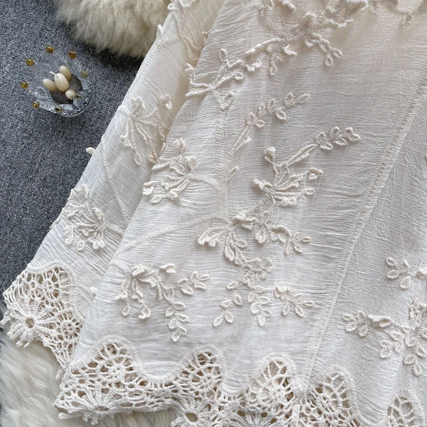 Cia Embroidered Cotton Shirt