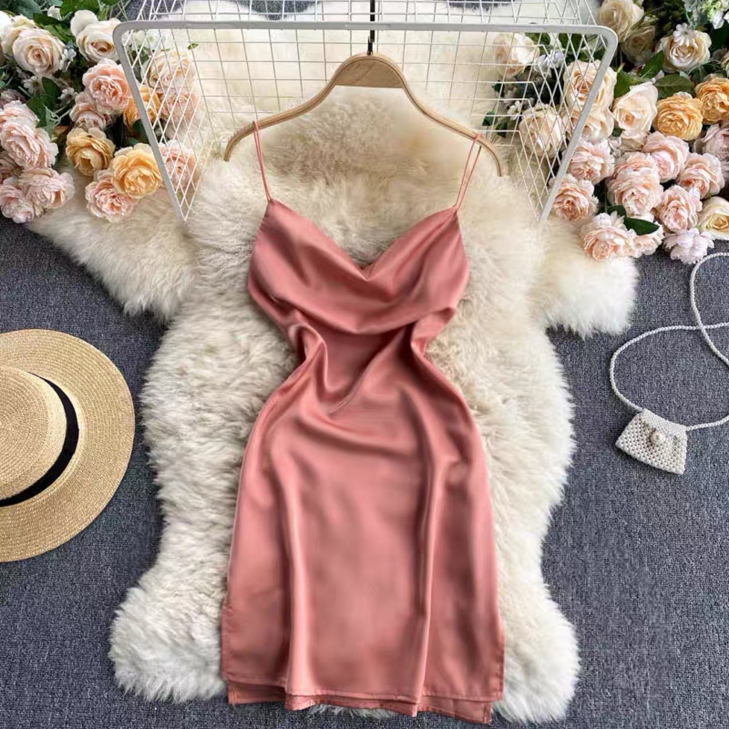 Camilo Satin Dress
