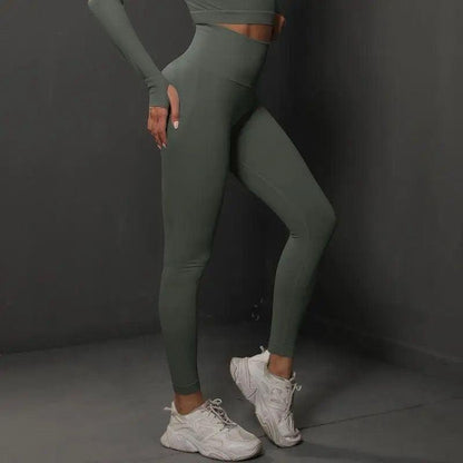 Kelly Slimming Premium Leggings In Grey
