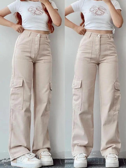Roderno Cargo Statement Pants In Black