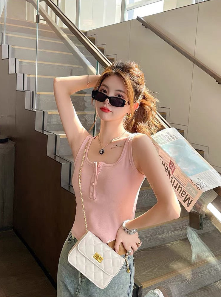 Rina Summer Top In Pink
