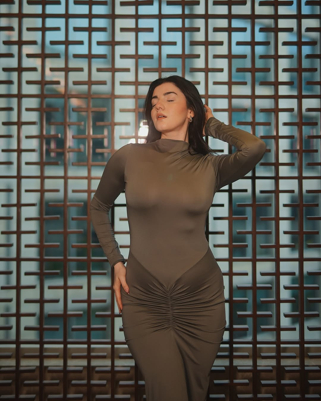 Junifar Statement Bodycon Maxi Dress