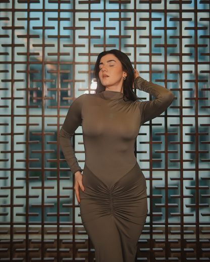 Junifar Statement Bodycon Maxi Dress