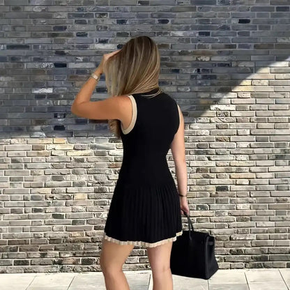 Abby Luxe Short Knit Dress