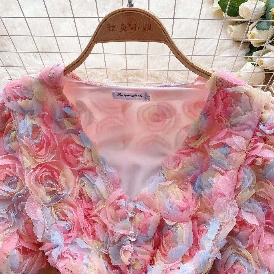 Laurel 3D Floral Dress