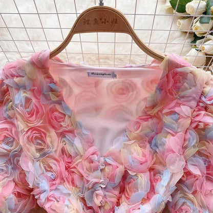 Laurel 3D Floral Dress