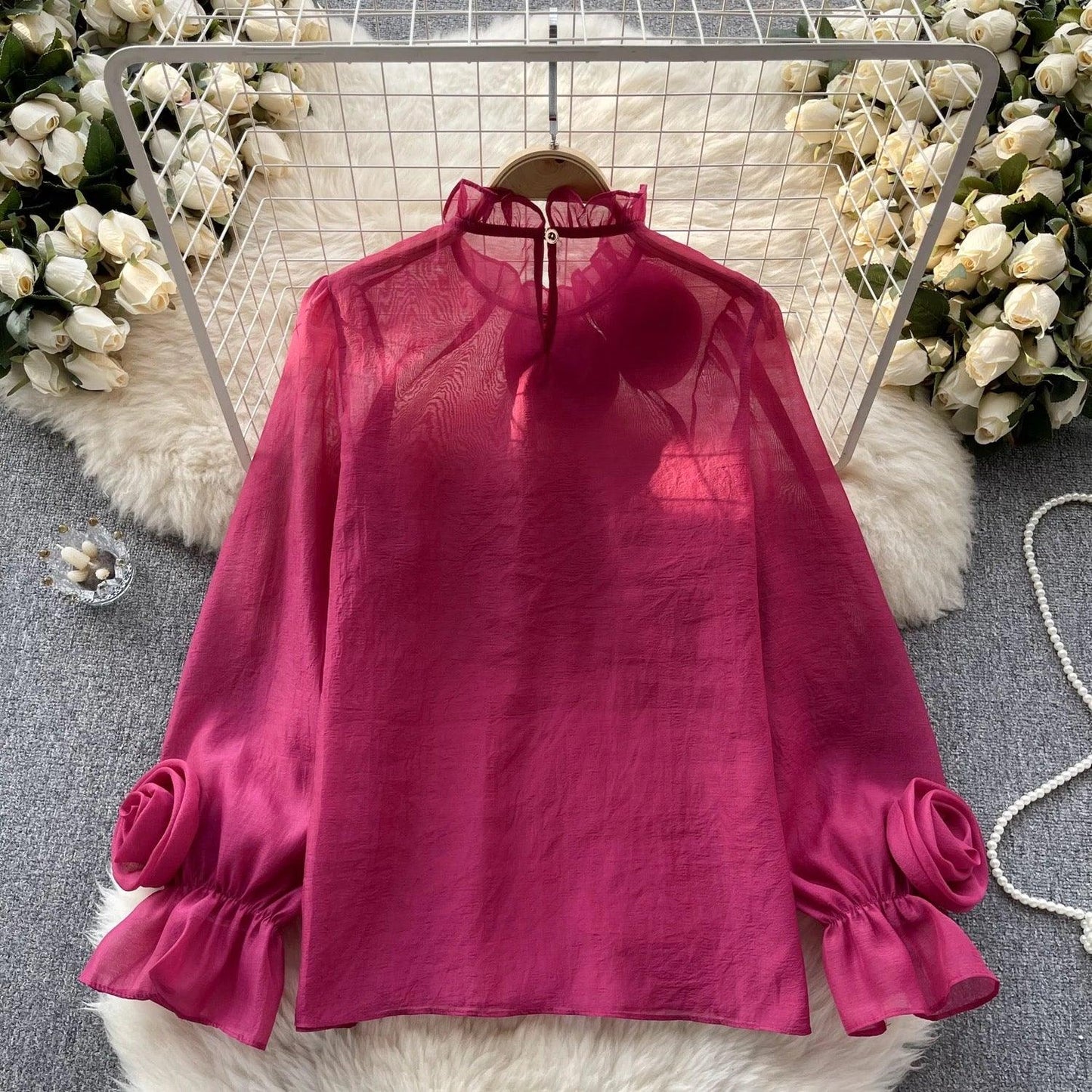 Freya Rosette Blouse
