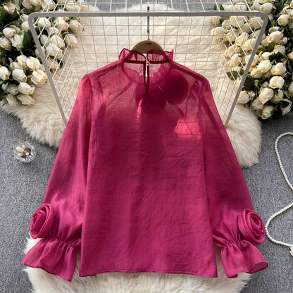 Freya Rosette Blouse