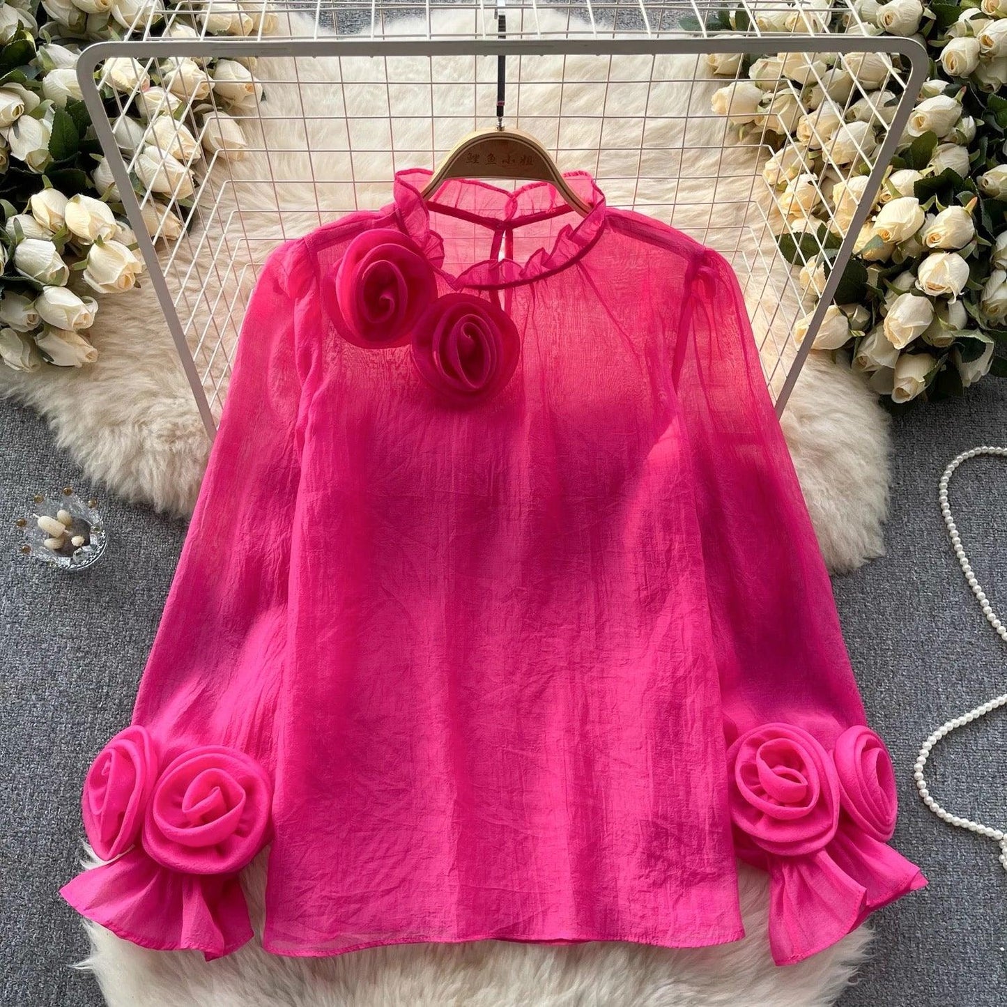 Freya Rosette Blouse