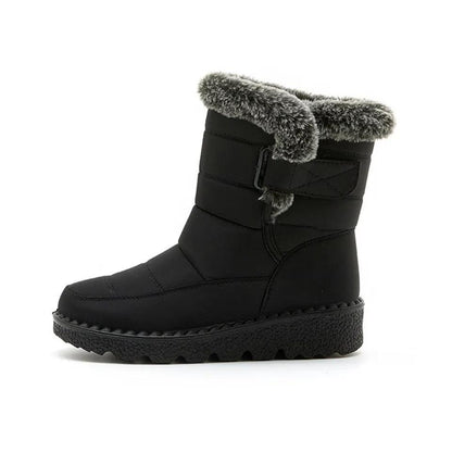 Waterproof Winter Snow Boots In Black