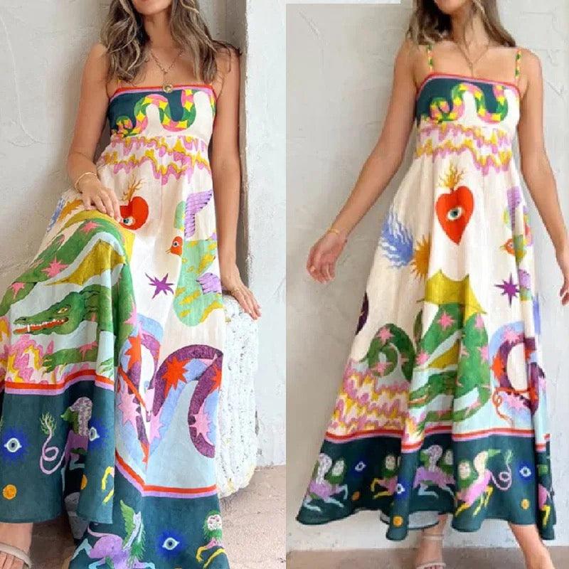 Jonah Printed Summer Dress