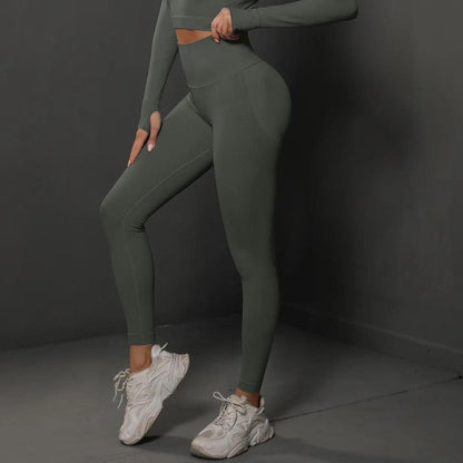 Kelly Slimming Premium Leggings In Grey