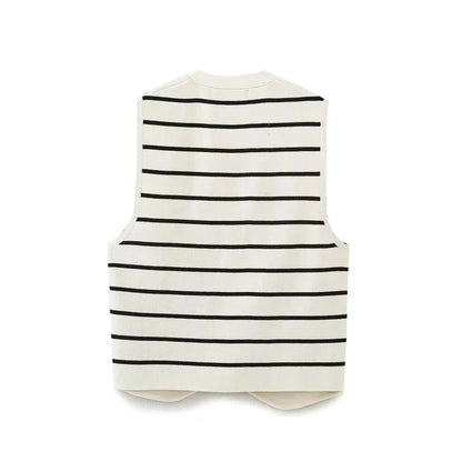 Dolo Statement Vest Summer Casual Tops