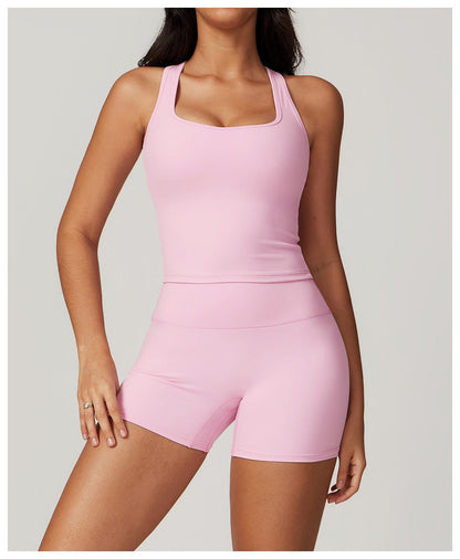 Sora  Premium Activewear Set In Light Pink