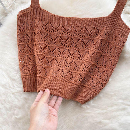 Esme Crochet Coord Set In White
