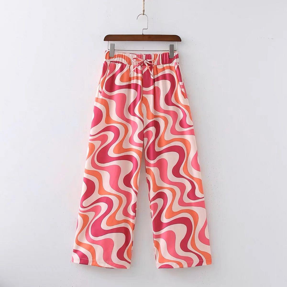 Briana Abstract Print Coord Set