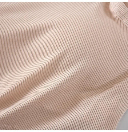 Nicole Tank Tops with Inbuilt Bra In White