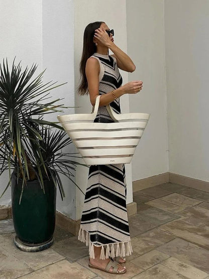 Silvia Soft Knit Holiday Dress