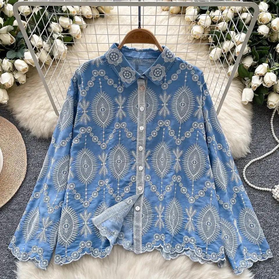 Dion Premium Embroidered Cotton Shirt