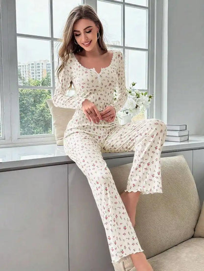 Simian Floral Nightsuit