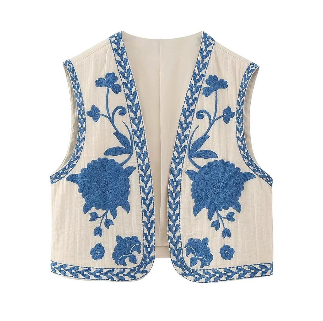 Sarai Statement Vest Top