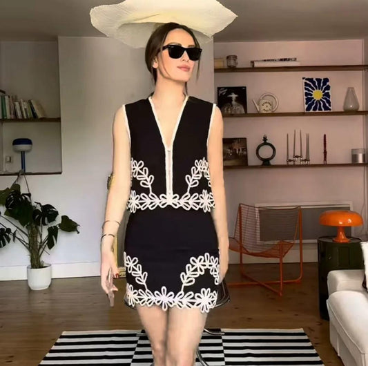 Nimo Embroidered Summer Coord