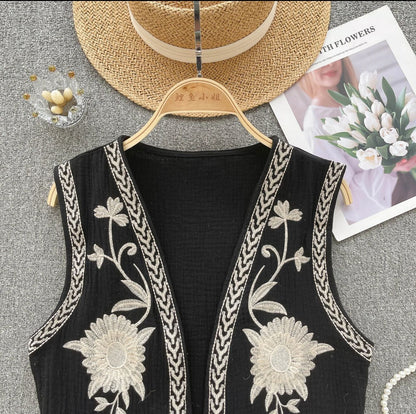 Sarai Statement Vest Top