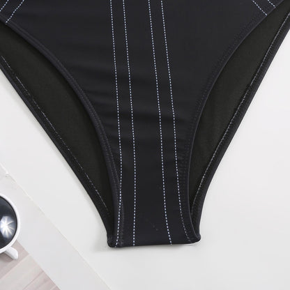 Deris Swimsuit With Pants In Black