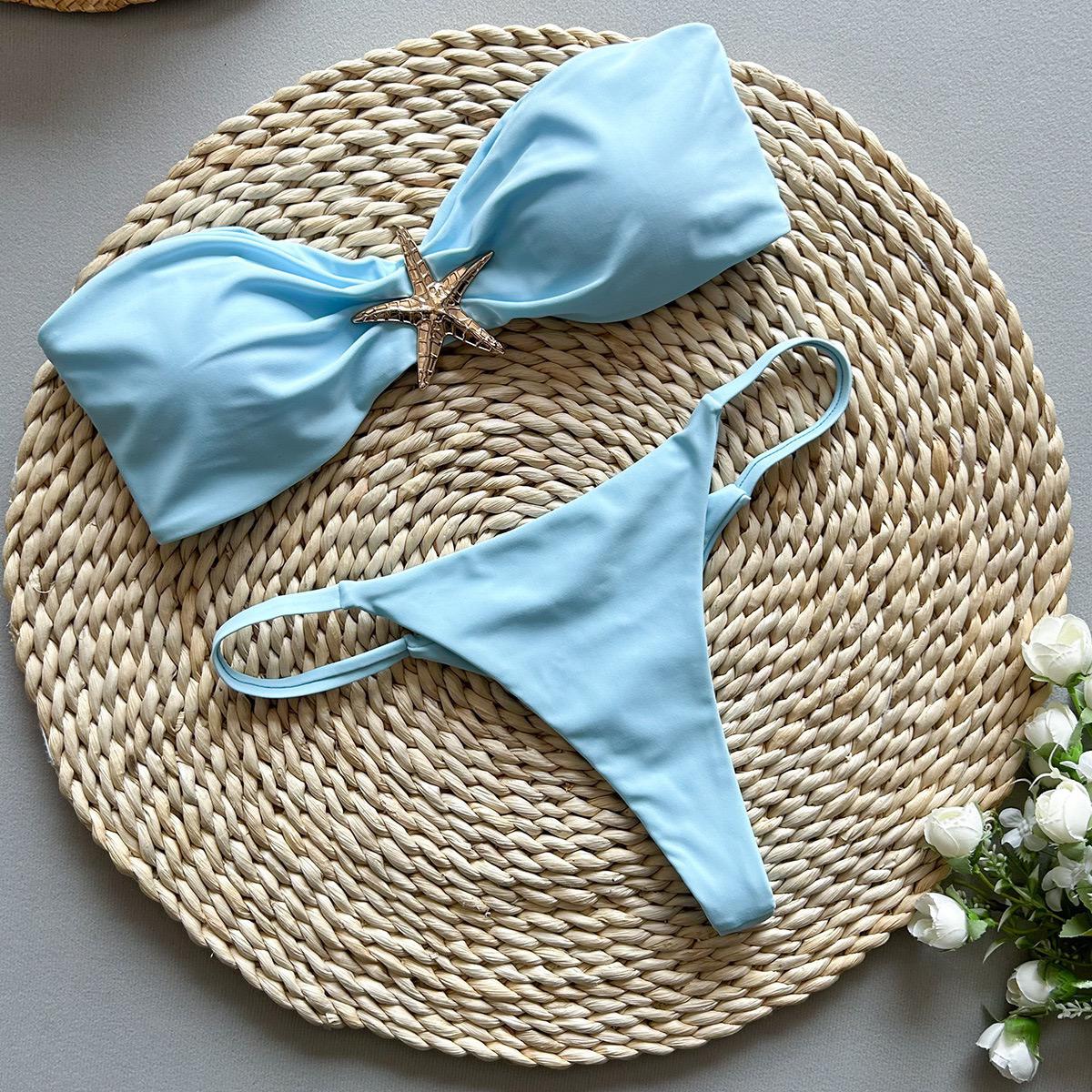 Sea Summer Bikini In Light Blue