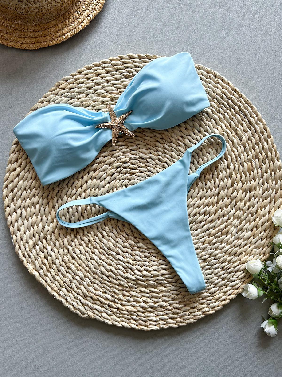 Sea Summer Bikini In Light Blue