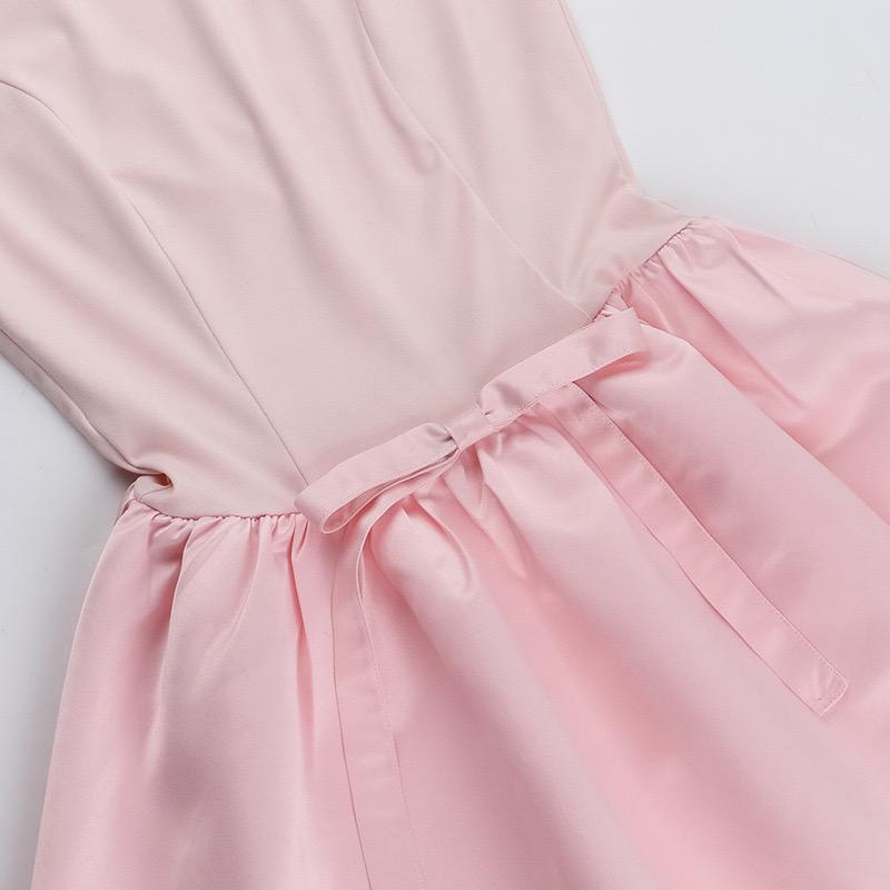 Denica Summer Mini Dress In Pink