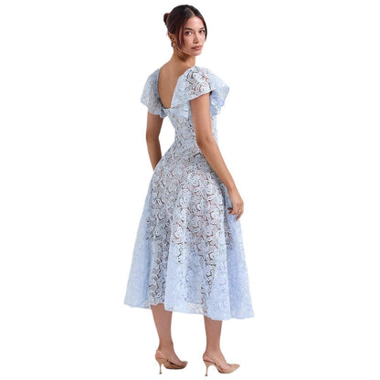 Tena Luxury Lace Midi Dress