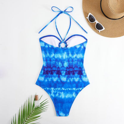 Blue Mist Swimsuit With Coverup