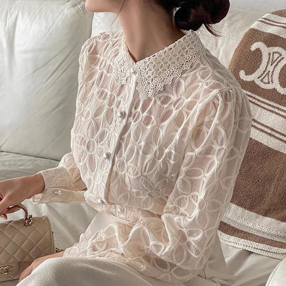 Irina Embroidered Formal Shirt
