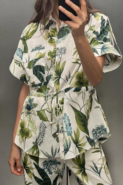 Taisiya Statement floral Coord Set