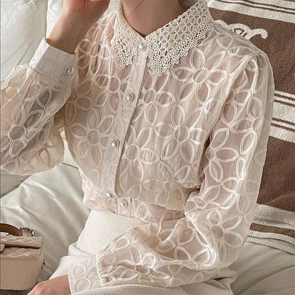 Irina Embroidered Formal Shirt