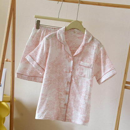 Mista Cotton Nightsuit In Pink