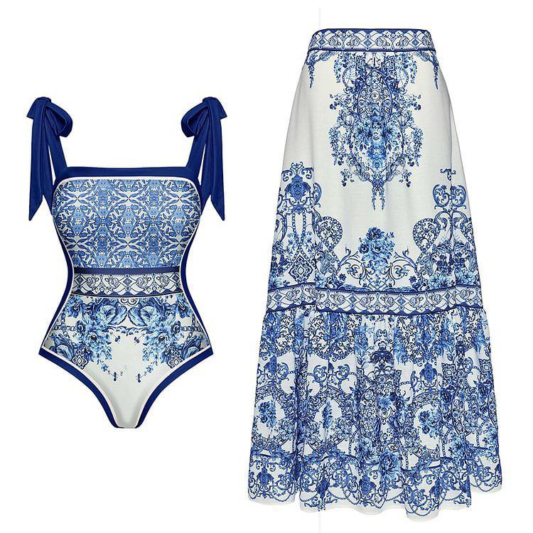 Debian Swimsuit With Skirt